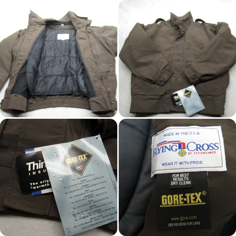 Flying Cross GoreTex‎ Jacket Men Medium Work Removable Liner Waterproof 3in1 NEW